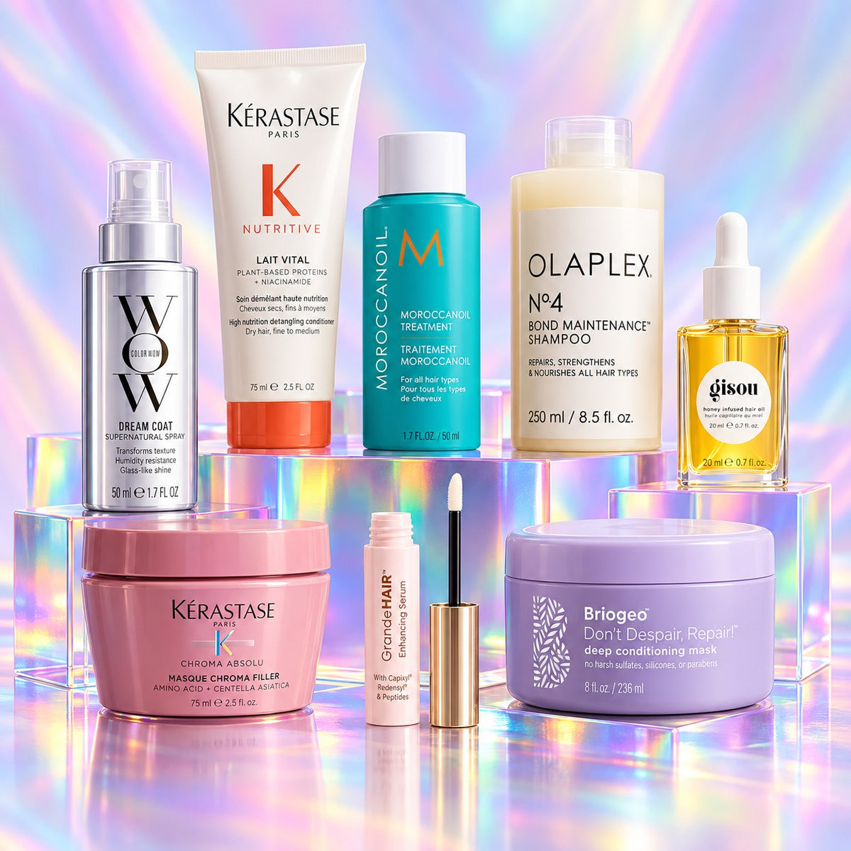 Haircare minis from the advent calendar